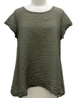 Cut Loose CROP SLEEVE SWING TOP