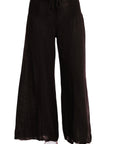 XCVI COTTON LINEN WIDE LEG PANT - ORIGINALLY $105