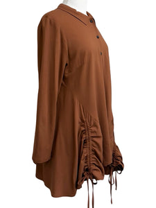 NIche TWILL GATHER BLOUSE