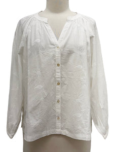 Habitat FLORAL EMBROIDERED ROMANCE SHIRT