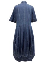 Load image into Gallery viewer, Alembika DENIM BUBBLE DRESS
