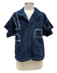 Cynthia Ashby STORM SHORT SLEEVE JACKET
