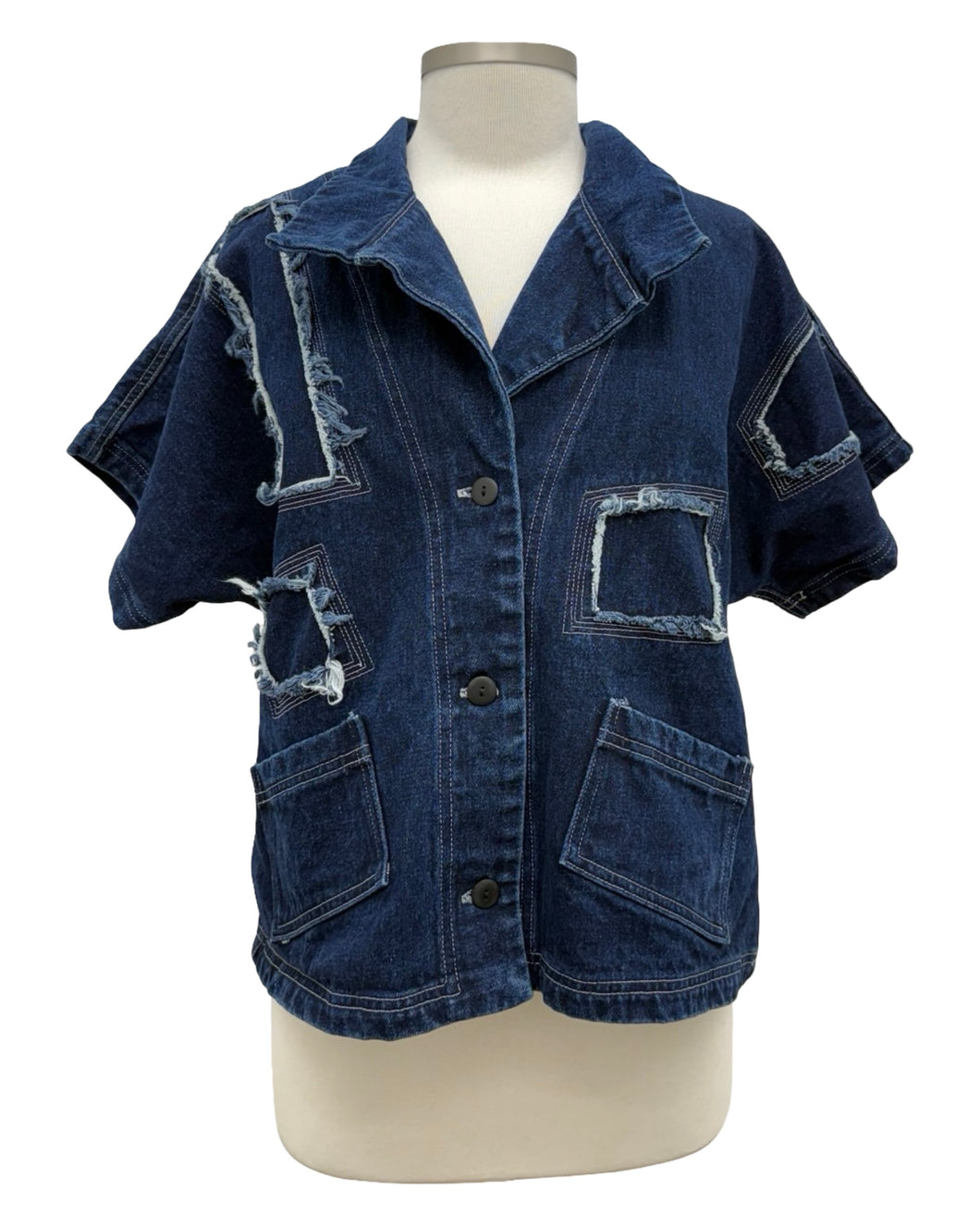 Cynthia Ashby STORM SHORT SLEEVE JACKET