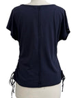 XCVI DIGGONY SHORT SLEEVE TOP - Originally $63