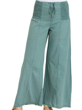 Load image into Gallery viewer, XCVI COTTON LINEN WIDE LEG PANT
