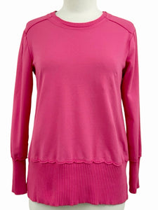 Prairie Cotton TERRY SPLIT TUNIC