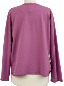 Prairie Cotton TERRY V NECK PULLOVER