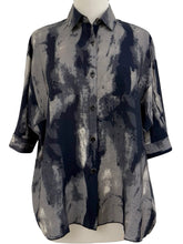 Load image into Gallery viewer, Shana MARBLE PRINT BLOUSE
