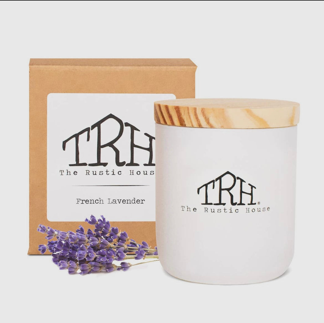 The Rustic House SOY CANDLE FRENCH LAVENDER