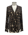 Alembika MATRIX LONG SLEEVE V NECK TOP