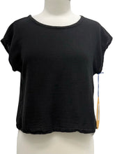 Load image into Gallery viewer, Oh My Gauze SHORT SLEEVE CROSSBACK TOP
