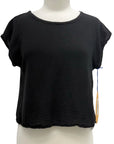 Oh My Gauze SHORT SLEEVE CROSSBACK TOP - Originally $59