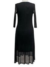 Load image into Gallery viewer, Vanité  PLEAT DRESS ELBOW SLEEVE
