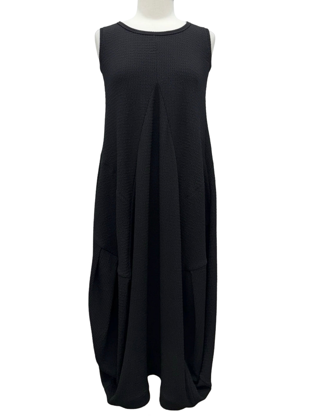 Sympli POPCORN LONG TANK DRESS