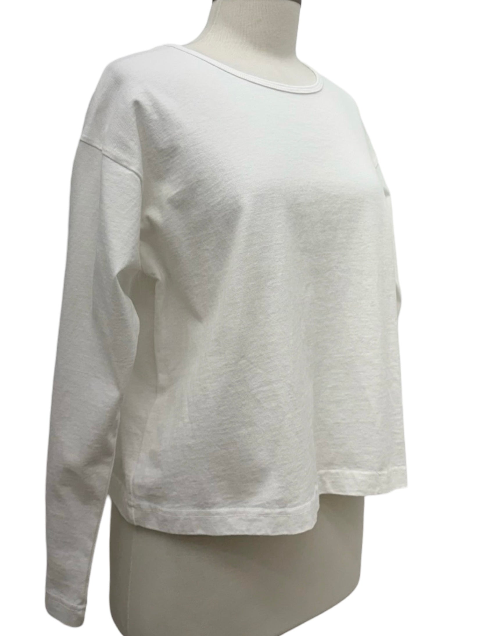 Pacific Cotton by Bryn Walker LONG SLEEVE CROP TEE - Originally $79