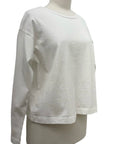 Pacific Cotton by Bryn Walker LONG SLEEVE CROP TEE - Originally $79