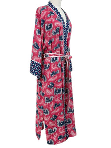 Print Fresh OSTRICH SATIN ROBE