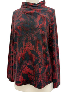 Habitat WRAP NECK TOP PRINT