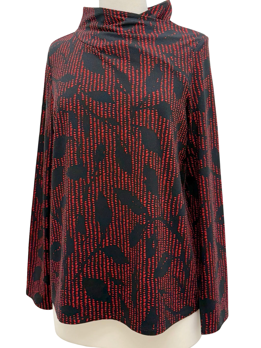 Habitat WRAP NECK TOP PRINT