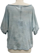Load image into Gallery viewer, Cynthia Ashby MESH SHORT SLEEVE TEE ROSA
