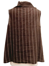 Load image into Gallery viewer, Bryn Walker STRIPE LINEN ETTA TANK

