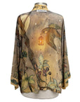 Market of Stars CROP KIMONO STARS SWALLOW