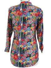 Load image into Gallery viewer, Shana PINTUCK PRINT BLOUSE
