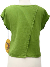 Load image into Gallery viewer, Oh My Gauze SHORT SLEEVE CROSSBACK TOP
