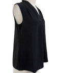 Shana SHAWL COLLAR TANK V NECK - Originally $69 🔵