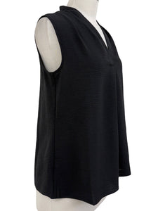 Shana SHAWL COLLAR TANK V NECK