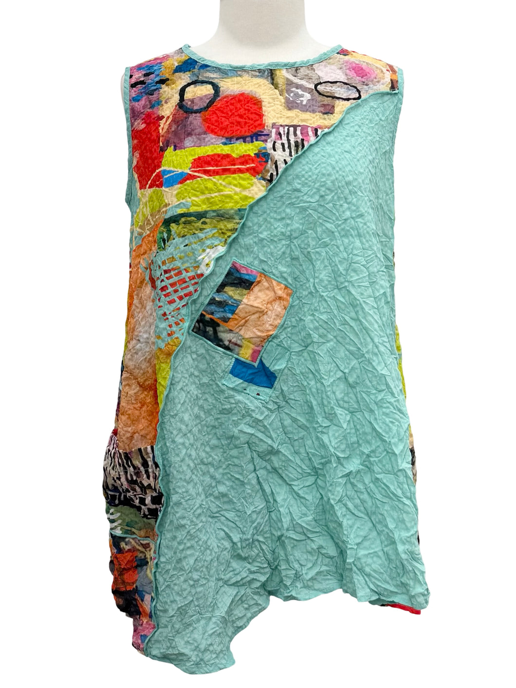 Moonlight POCKET CRINKLE TUNIC