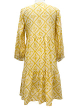 Load image into Gallery viewer, Foil LONG SLEEVE TIER DRESS
