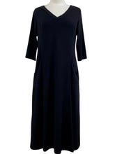 Load image into Gallery viewer, Habitat SOLID ELBOW SLEEVE DRESS

