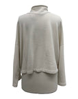 Bryn Walker FLEECE CROP V TOP