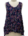 Olivia by Habitat BIAS CUT TANK - Originally $109 🔵