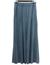 Load image into Gallery viewer, Hello Nite SLUB WIDE LEG PANT
