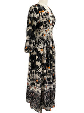 Load image into Gallery viewer, Shana SILK LONG FLOWER DRESS
