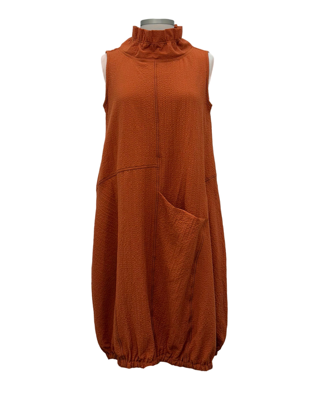 Moonlight WIRE COLLAR SLEEVELESS DRESS