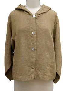 Bryn Walker LINEN HOOD JACKET