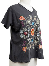 Load image into Gallery viewer, Caite SHORT SLEEVE FLORAL TEE
