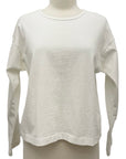 Pacific Cotton by Bryn Walker LONG SLEEVE CROP TEE - Originally $79