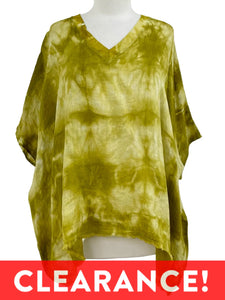 Heyne Bogut V NECK LINEN BLOUSE - Originally $269