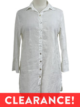 Load image into Gallery viewer, Cut Loose LINEN COMBO EASY SHIRT - ORIGINALLY $115
