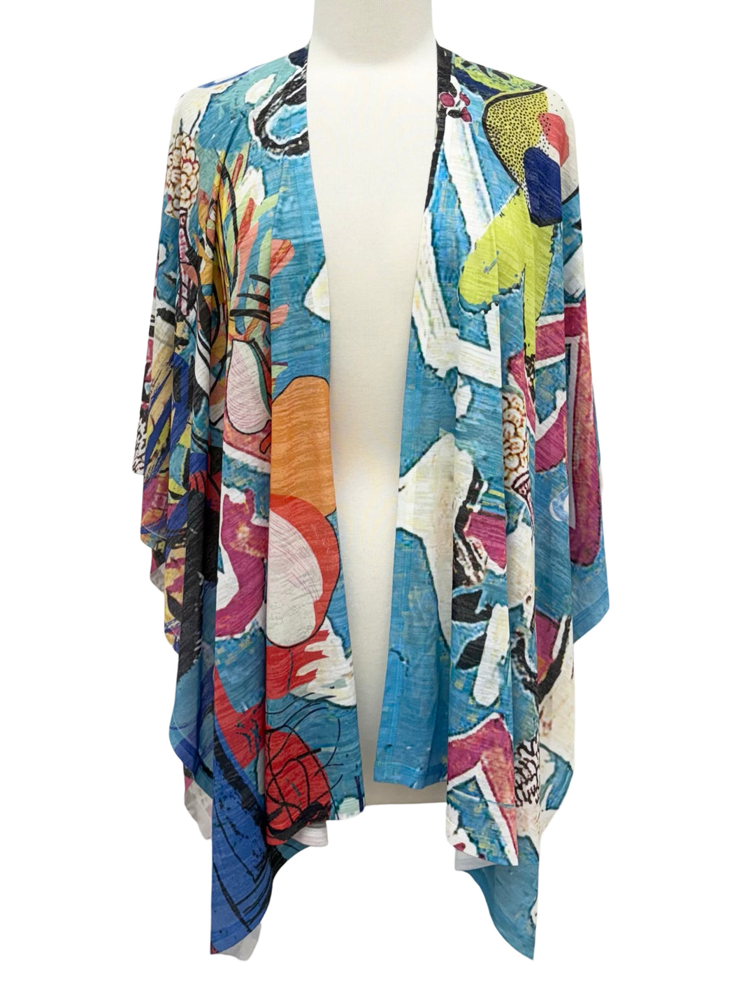 Inoah PONCHO BERRY MIX TOP
