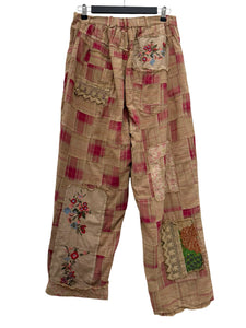 Jaded Gypsy TRAVEL ON PANT PLAID