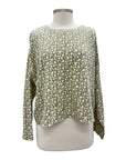 Krista Larson CROP LONG SLEEVE TEE