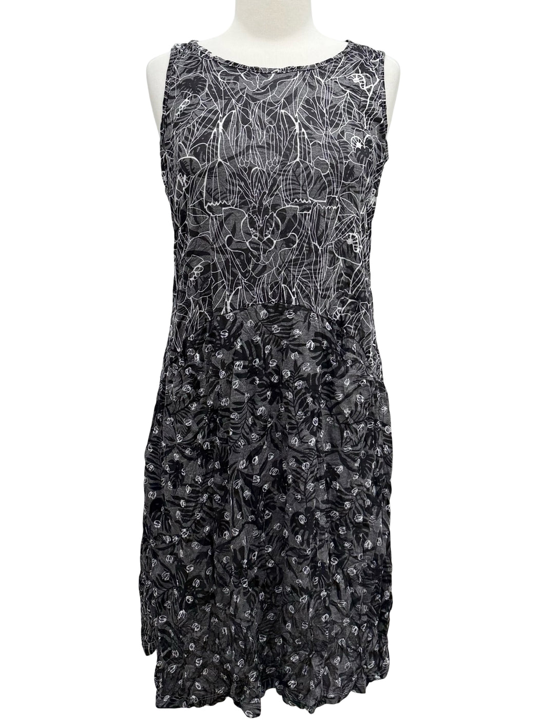 Shana 2 POCKET MIX MEDIA DRESS