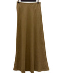 Bryn Walker OLIVE CHECK BIAS SKIRT - Originally $155