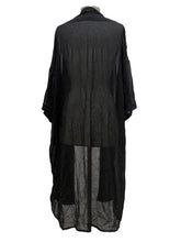 Load image into Gallery viewer, Alembika APPLIQUE CHIFFON LONG JACKET
