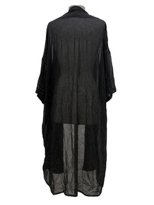 Alembika APPLIQUE CHIFFON LONG JACKET